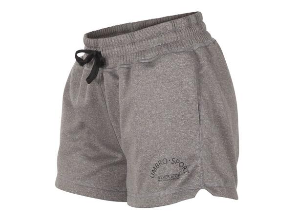 UMBRO Core Tech Shorts W 19 Mørk grå 40 Kort shorts til dame
